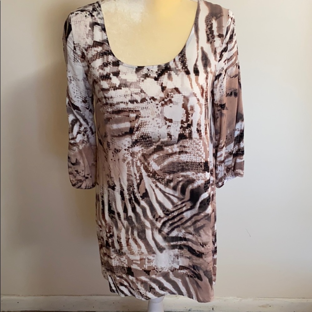 Lani California Animal Patterned Tunic